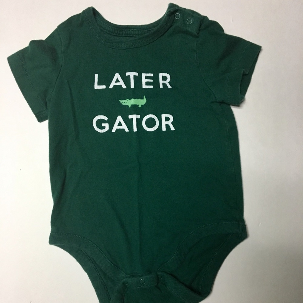 Gator onesie